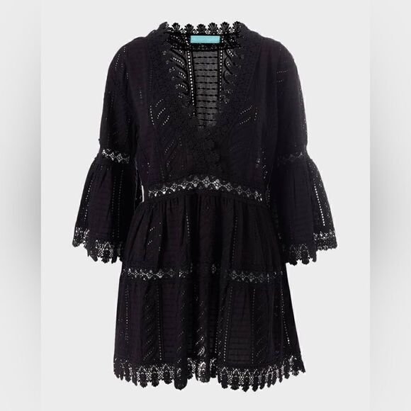 Melissa Odabash
Victoria Lace-Trim Babydoll Mini Dress - Picture 2 of 6